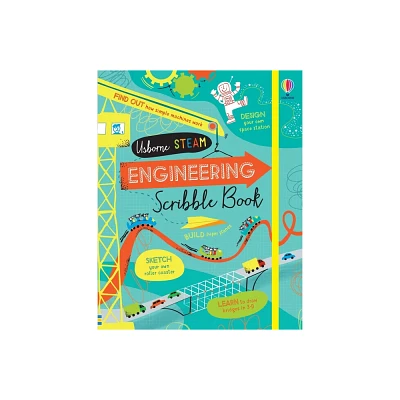 Engineering Scribble Book - (Steam Scribble Books) by Eddie Reynolds (Hardcover)