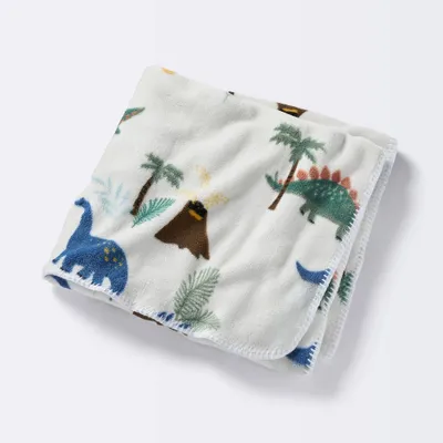 Plush Baby Blanket Dinosaurs - Cloud Island