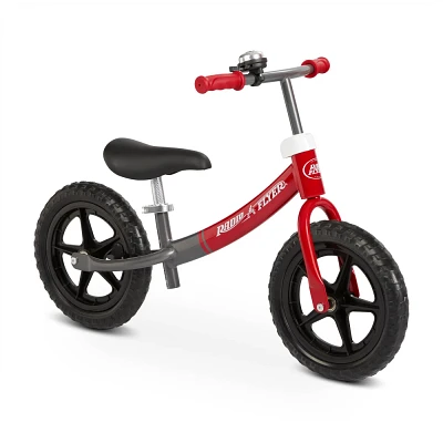 Radio Flyer Glide and Go Pro 12 Kids Balance Bike - Black/Red