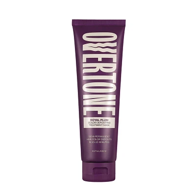 oVertone Hair Care Semi-Permanent Color Depositing Mask - Royal Plum - 4.5 fl oz