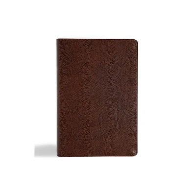 CSB Oswald Chambers Bible, Brown Bonded Leather - by Csb Bibles by Holman (Leather Bound)