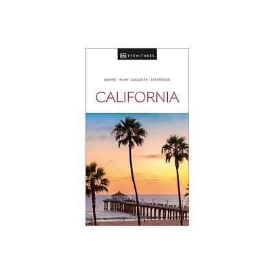 DK California - (Travel Guide) by Dk Travel (Paperback)