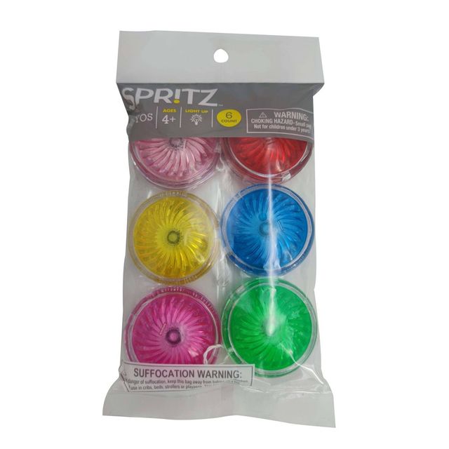 6ct Light Up Yo-Yo - Spritz