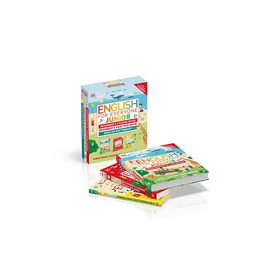 English for Everyone Junior Beginners Course Boxset - (DK English for Everyone Junior) by DK (Mixed Media Product)