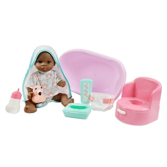 Madame Alexander Small Wonder 14 Baby Doll Bath Set - Brown Eyes