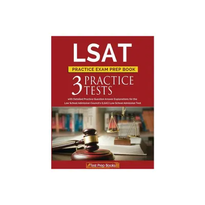 LSAT Practice Exam Prep Book - by Test Prep Books (Paperback)