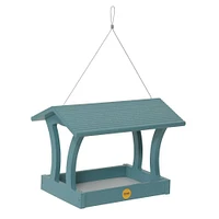 Birds Choice Fly-Thru Novelty Bird Feeder 10 Blue: Weather-Resistant, UV-Protected, Recycled Material