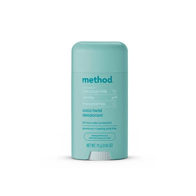 Method Deodorant - Coco Twist - 2.65oz