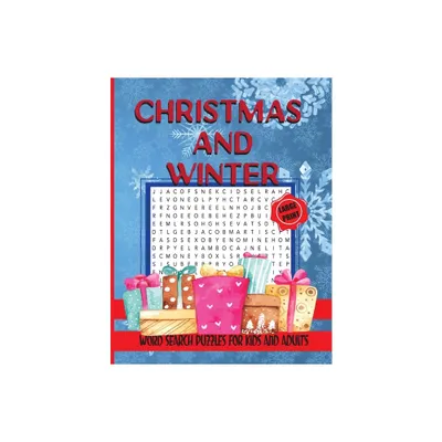 Christmas and Winter Word Search Puzzles for Kids and Adults - Large Print by Jocky Books (Paperback)