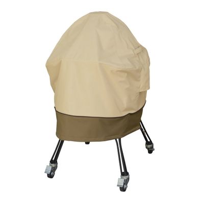 Classic Accessories 18 Veranda Water Resistant Kamado Grill Cover: Durable Polyester, Fits Ceramic Grills