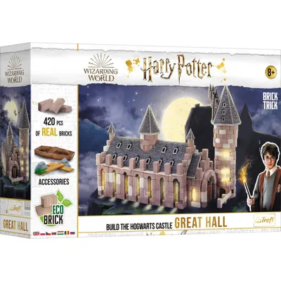 Trefl Harry Potter Brick Tricks The Great Hall Jigsaw Puzzle - 420pc