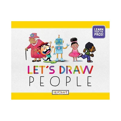 Lets Draw People - by Various (Hardcover)