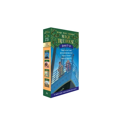 Magic Tree House Books 17-20 Boxed Set - by Mary Pope Osborne (Mixed Media Product)