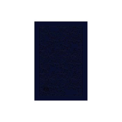 The Passion Translation New Testament (2020 Edition) Large Print Navy - by Brian Simmons (Leather Bound)