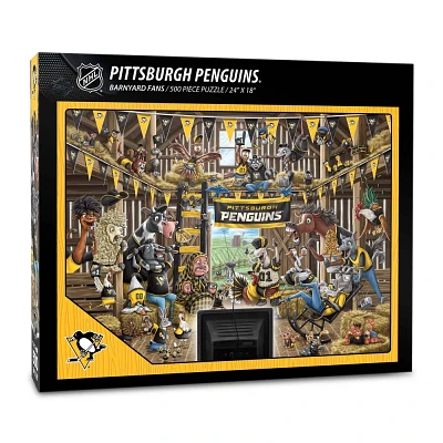 NHL Pittsburgh Penguins Barnyard Fans 500pc Puzzle