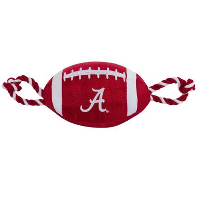 NCAA Alabama Crimson Tide Nylon Football Dog Toy