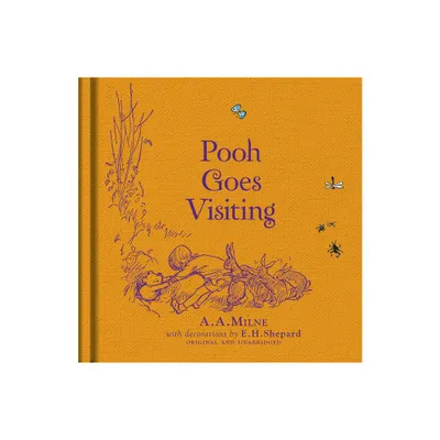 Winnie-The-Pooh: Pooh Goes Visiting - by A A Milne (Hardcover)