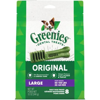 Greenies Large Chewy Dental Dog Treats Original Chicken