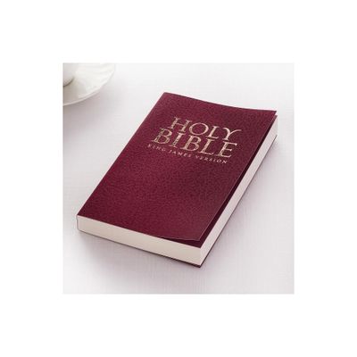 KJV Budget Gift & Award Soft Cover Burgundy - (Paperback)