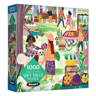 Soft Touch Farmers Market Jigsaw Puzzle 1000pc