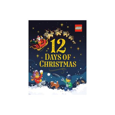 12 Days of Christmas (Lego) - by Margaret Wang (Hardcover)