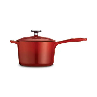 Tramontina Gourmet Enameled Cast Iron 7 Qt. Enameled Cast Iron Oval Dutch Oven; Gradated Red
