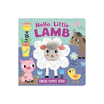 Hello, Little Lamb (Finger Puppet Book) - by Kidsbooks Publishing (Board Book)