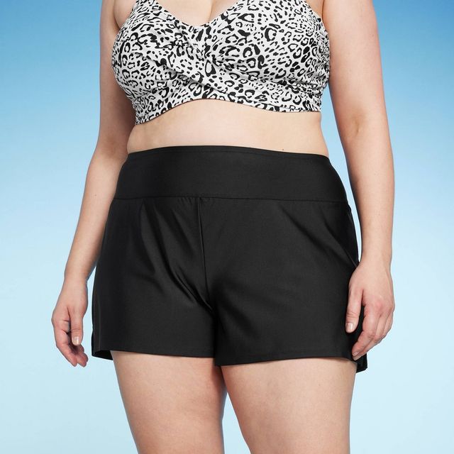 Kona Sol Womens Plus Size Swim Skirtini | Connecticut Post Mall