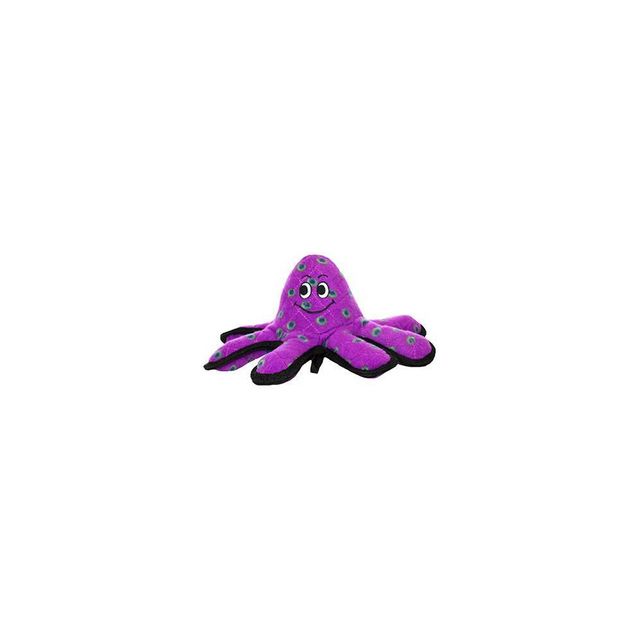 Tuffy Ocean Creature Octopus Dog Toy - Purple - S