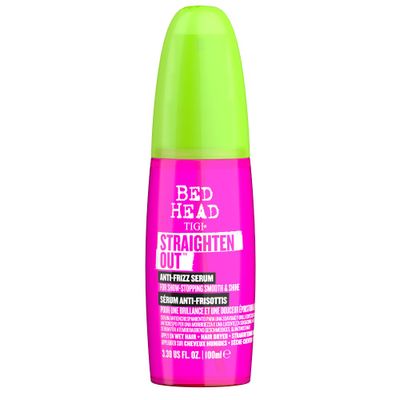 TIGI Bed Head Straighten Out Anti Frizz Serum for Smooth Shiny Hair - 3.38 fl oz