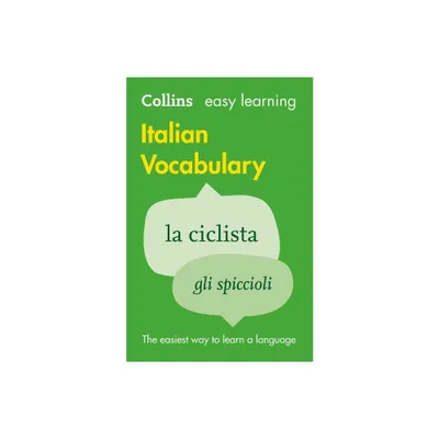 Easy Learning Italian Vocabulary - (Collins Easy Learning Italian) 2nd Edition by Collins Dictionaries (Paperback)