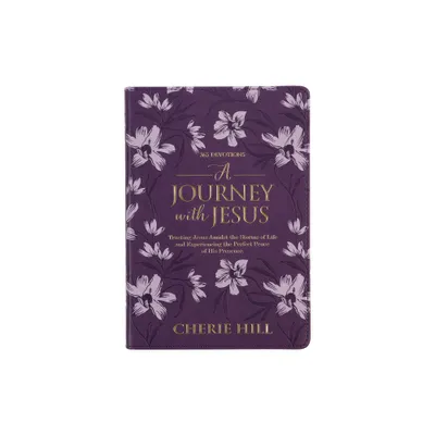 A Journey with Jesus 365 Devotions for Women, Purple Floral Faux Leather Flexcover - (Paperback)