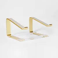 Acrylic Laptop Riser Gold - Threshold