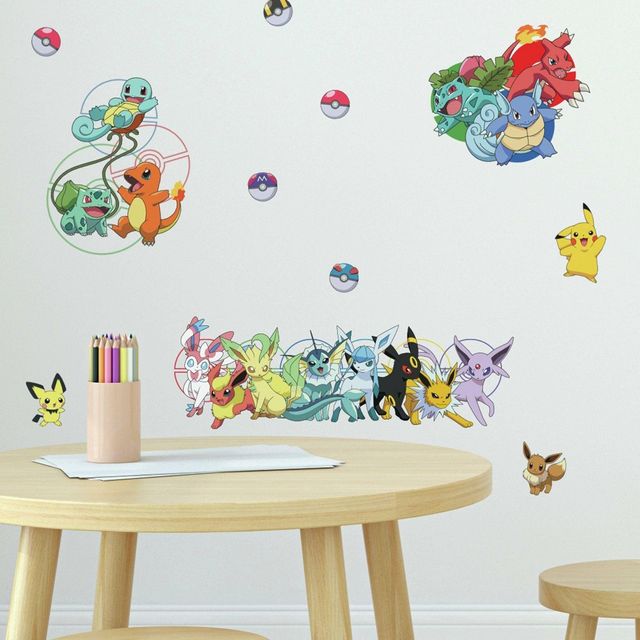 Pokemon Favorite Character Peel and Stick Kids Wall Decal - RoomMates