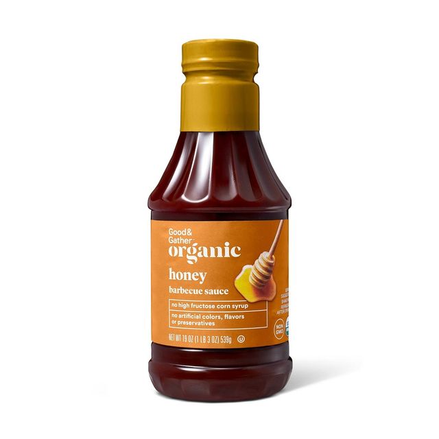 Organic Honey BBQ Sauce - 19oz - Good & Gather