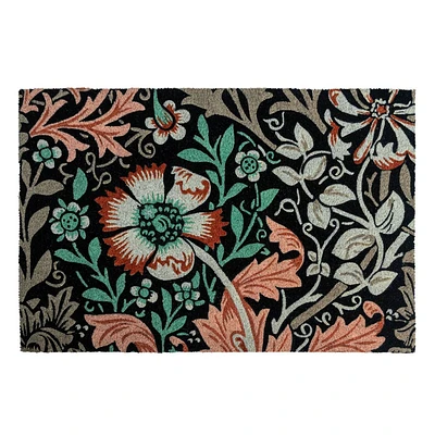 Entryways 36x24 Victoria and Albert Museum Dianthus Coir Door Mat Multicolor