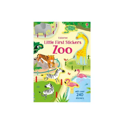 Little First Stickers Zoo - by Holly Bathie (Paperback)