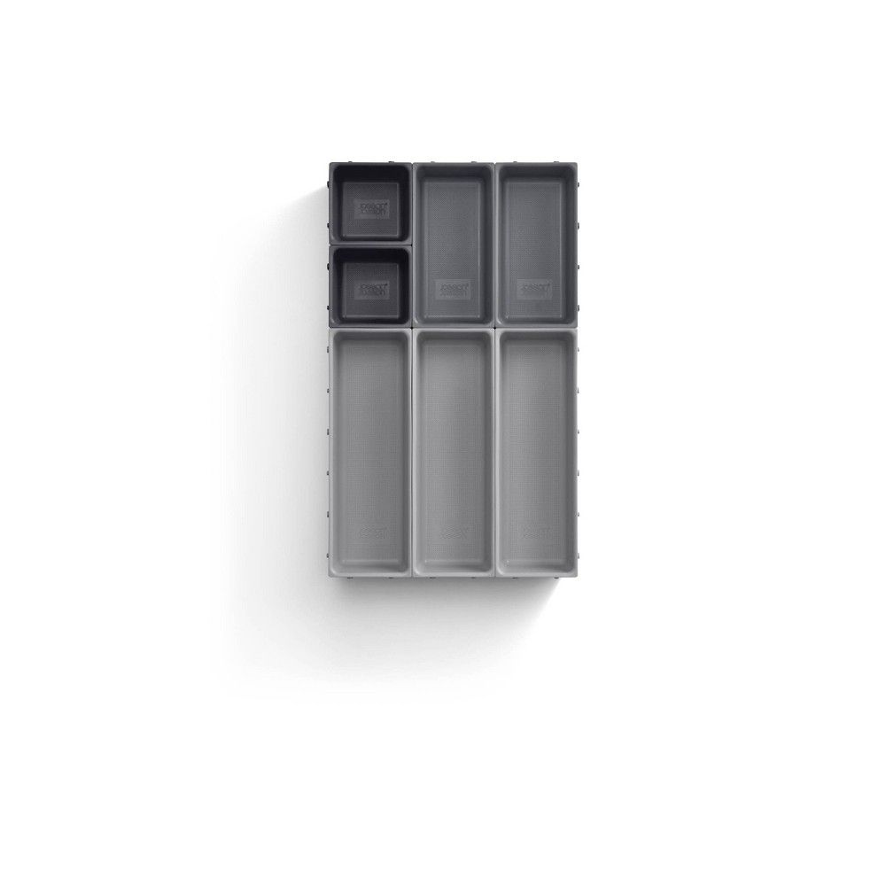 Joseph Joseph 7pc Blox Drawer Organizer Set - Gray