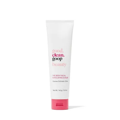 good.clean.goop beauty The Body Facial Exfoliating Scrub with Hyaluronic Acid and Vitamin E - 5oz