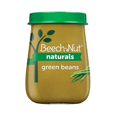 Beech-Nut Naturals Green Beans Baby Food Jar - 4oz