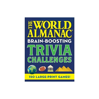 The World Almanac Brain-Boosting Trivia Challenges - (Paperback)