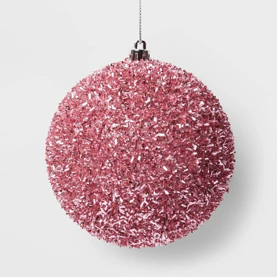 Tinsel Ball Christmas Tree Ornament