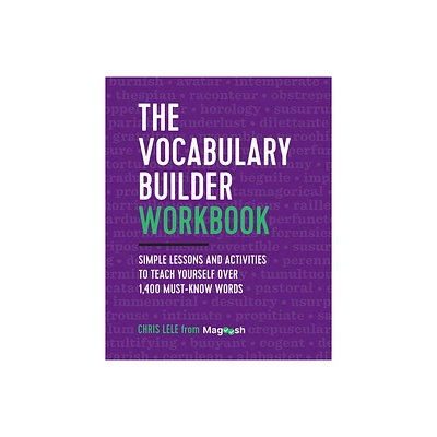 The Vocabulary Builder Workbook - by Chris Lele & Magoosh (Paperback)