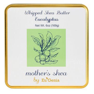 mothers shea Whipped Body Butter - Eucalyptus - 6oz