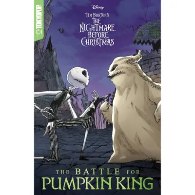 Disney Manga: Tim Burtons The Nightmare Before Christmas - The Battle for Pumpkin King - by Deborah Allo