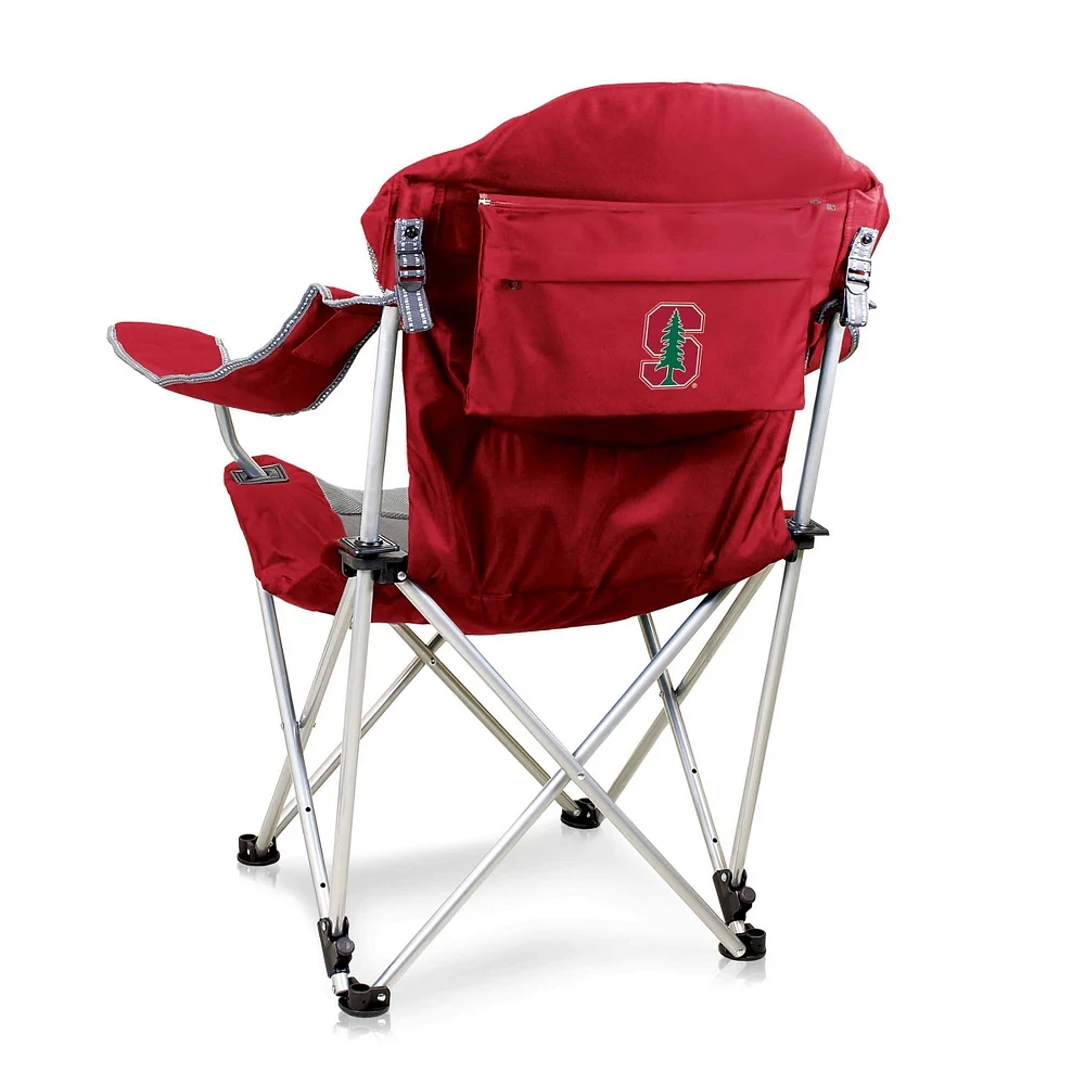 NCAA Stanford Cardinal Reclining Camp Chair with Head Support