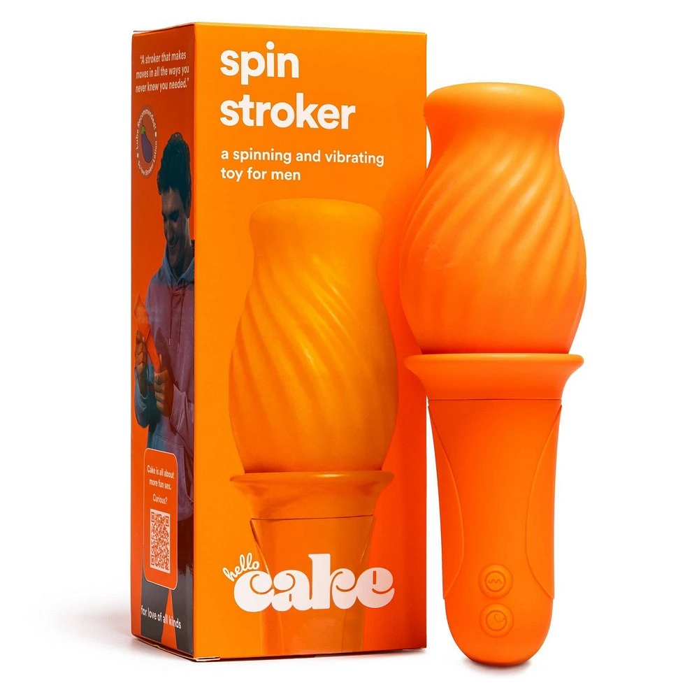 Hello Cake Spin Stroker Vibrator | The Market Place