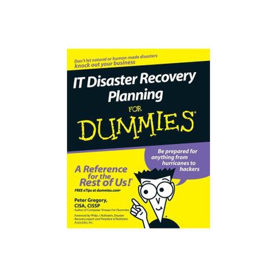 It Disaster Recovery Planning for Dummies - (For Dummies) by Peter H Gregory (Paperback)