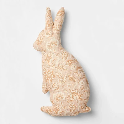 Figural Bunny Floral Quilted with Printed Pillow - Threshold Design with Studio McGee