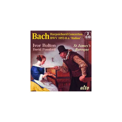 St. James Baroque Players - J.S. Bach Concertos for Harpsichord & Strings; BWV 1052-8; ItalianConcerto BWV 971 (CD)